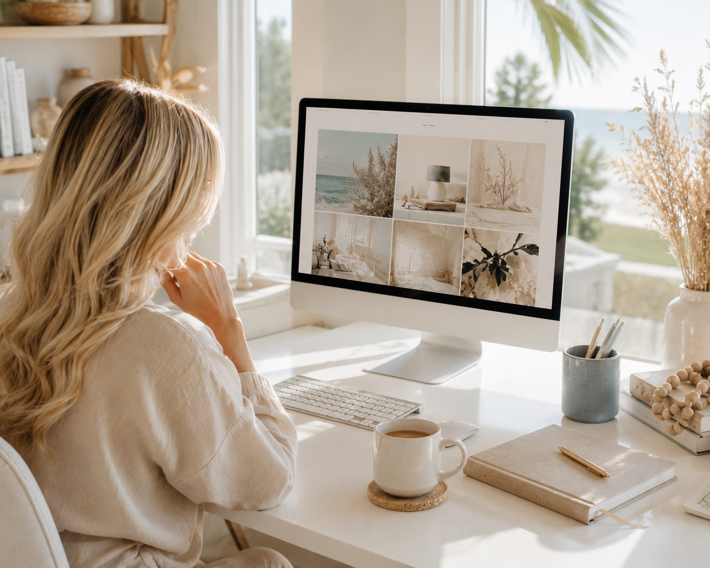 Arise design co designer desinging a website